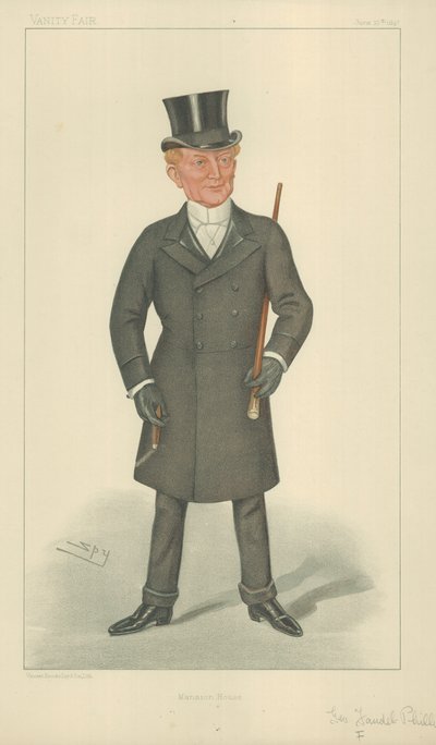 Sir F Phillips, Il Sindaco di Londra da Leslie Matthew Ward