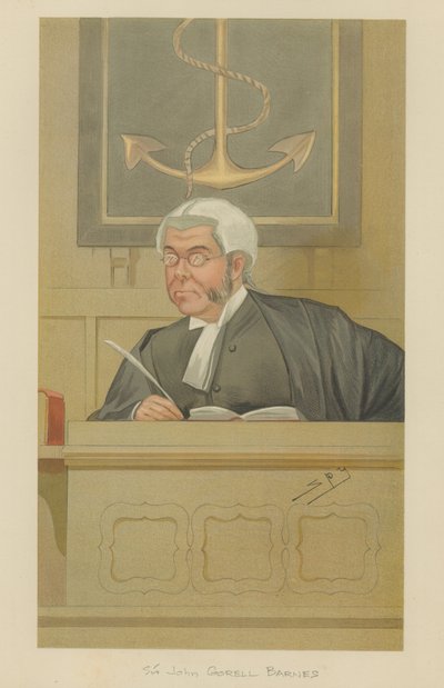 Sir John Gorell Barnes da Leslie Matthew Ward