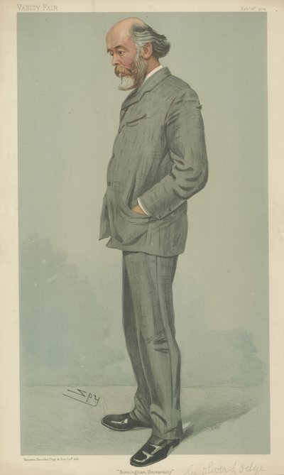 Sir Oliver Joseph Lodge da Leslie Matthew Ward