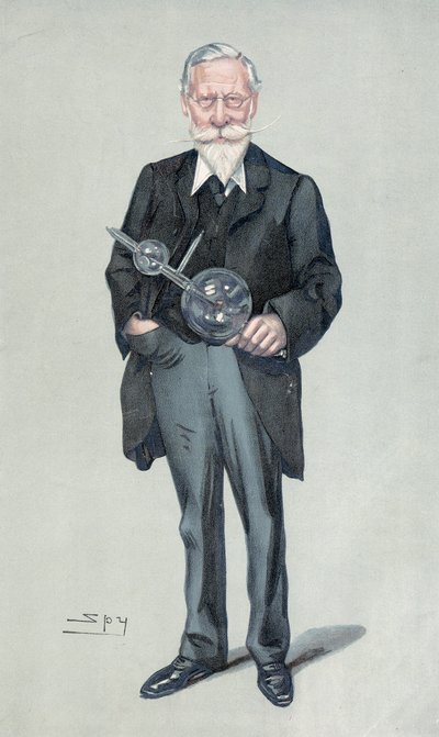 Sir William Crookes, fisico e chimico inglese da Leslie Matthew Ward