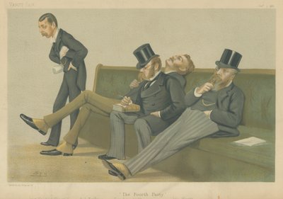 Spencer-Churchill, Balfour, Drummond-Wolff e Gorst da Leslie Matthew Ward