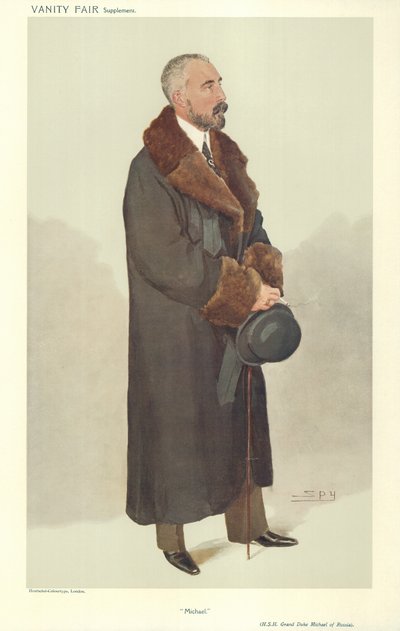 Il Granduca Michele Michajlovič di Russia da Leslie Matthew Ward