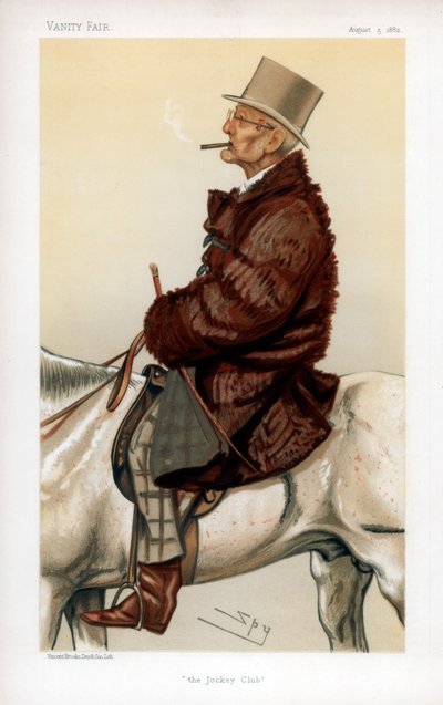 Il Jockey Club, 1882 da Leslie Matthew Ward