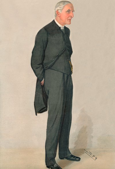 Il Rev. Joseph Wood, D.D. Preside di Harrow, 1910 da Leslie Matthew Ward