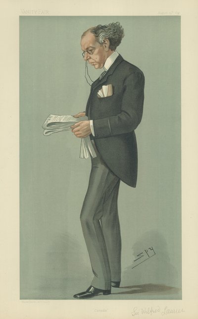Il Diritto Onorevole Sir Wilfred Laurier da Leslie Matthew Ward