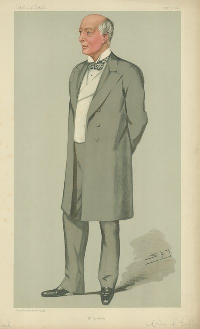 Il presidente William Gully da Leslie Matthew Ward