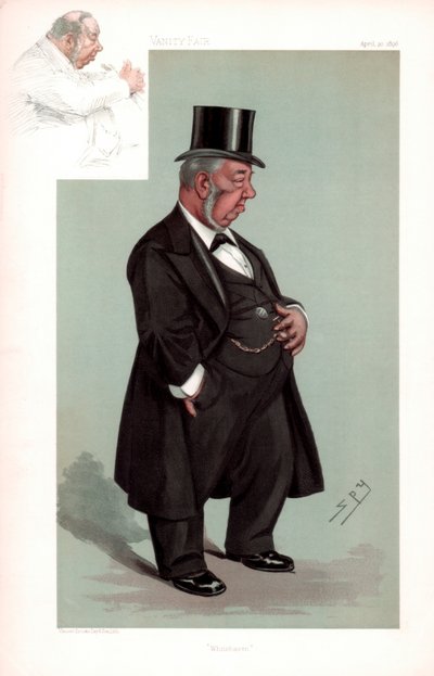 Whitehaven, Augustus Helder, politico britannico, 1896 da Leslie Matthew Ward