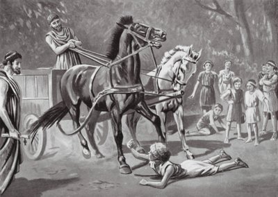 Alcibiade sfida il carrettiere da Leslie Mosley