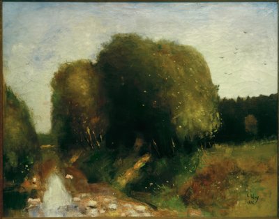 Paesaggio fluviale da Lesser Ury