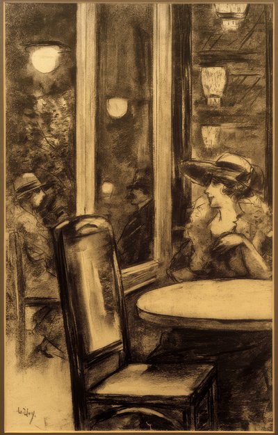 Al Café Bauer da Lesser Ury