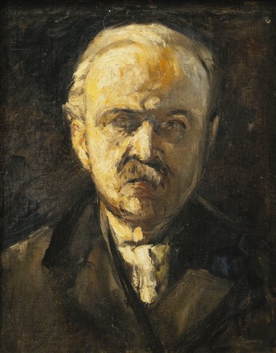 Autoritratto, c.1924 da Lesser Ury