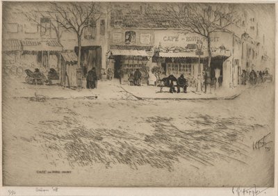 Café du Rond Point da Lester George Hornby