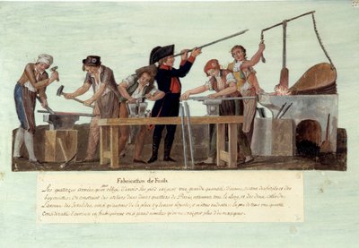 Rivoluzione francese del 1789: fabbricazione di fucili da Lesueur Brothers