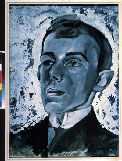 Ritratto del poeta Ossip Mandelstam (1891-1938) da Lev Aleksandrovitc Bruni