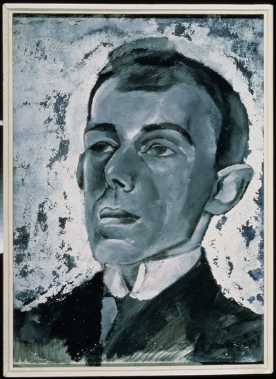 Ritratto del Poeta Ossip Mandelstam (1891-1938) da Lev Aleksandrovitc Bruni