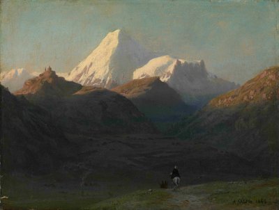 Paesaggio montano da Lev Felixovich Lagorio