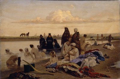 Monaci. Erroneamente arenati, 1870s da Lev Grigoryevich Solovyev