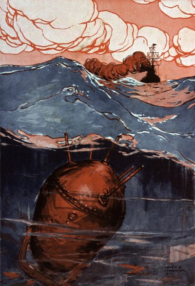 Prima Guerra Mondiale: Mina navale da Leven & Lemonier