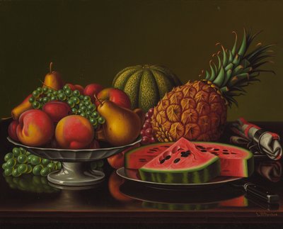 Natura morta con frutta da Levi Wells Prentice