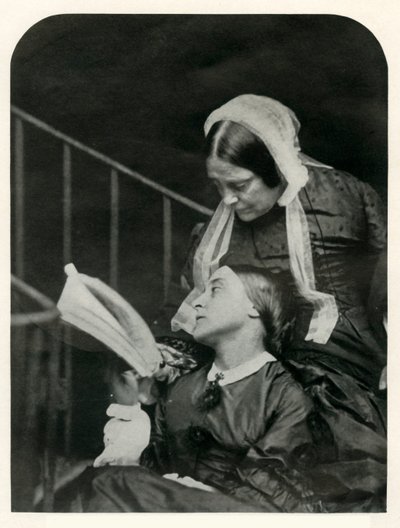 Christina Rossetti e sua madre Frances Rossetti, 1863, 1948 da Lewis Carroll