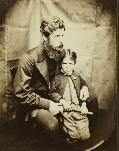Rev. James Langton Clark e figlio Charles da Lewis Carroll