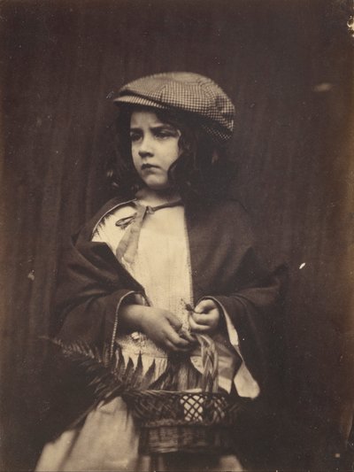 Giovane Ragazza con un Cestino da Lewis Carroll