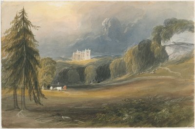 Wootton Lodge, c.1830-1840 da Lewis John Wood