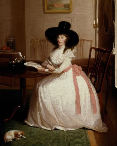 Elizabeth Maria Chevallier Syer, ritratto da Lewis Vaslet