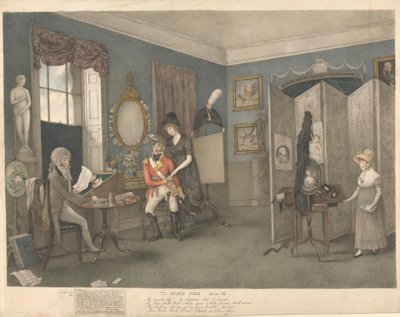 Il bambino viziato, Scena III da Lewis Vaslet