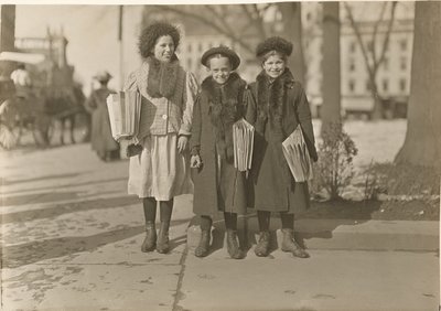 Giornaliste del Connecticut (Hartford) da Lewis W. Hine