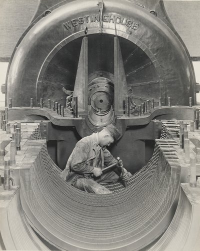 Il cuore della turbina da Lewis W. Hine