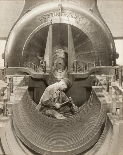 Il cuore della turbina da Lewis W. Hine