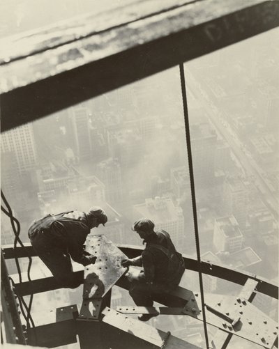 Empire State Building, New York, 1931 da Lewis Wickes Hine