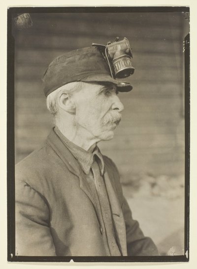 Minatore di carbone inglese da Lewis Wickes Hine