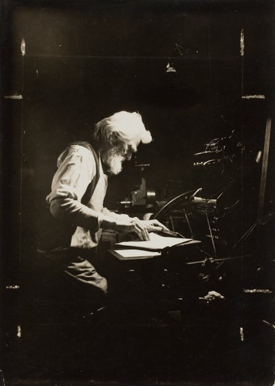 Stampatore e artigiano da Lewis Wickes Hine