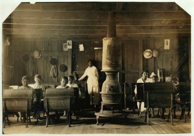 Scuola segregata ad Anthoston, Kentucky, 1916 da Lewis Wickes Hine