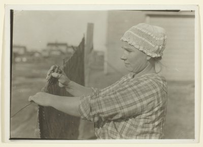 Moglie di un minatore slavo, New Dubois, Pennsylvania da Lewis Wickes Hine