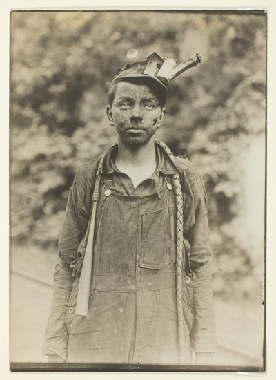 West Virgina, Autista, Orario 7.00-17.30. da Lewis Wickes Hine
