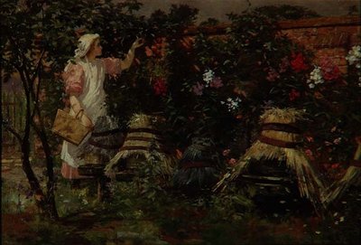 Ragazza e alveari da Lexden L. Pocock