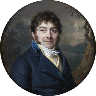Ritratto di Marc-Antonie Désaugiers (1772-1827) da Lié Louis Périn-Salbreux
