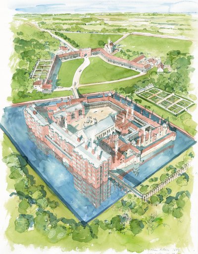 Palazzo di Eltham, Greenwich, Londra, c1604 c2011 da Liam Wales