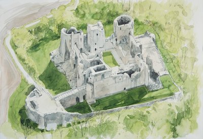 Castello di Goodrich, Herefordshire (ca. 1994-2005) da Liam Wales