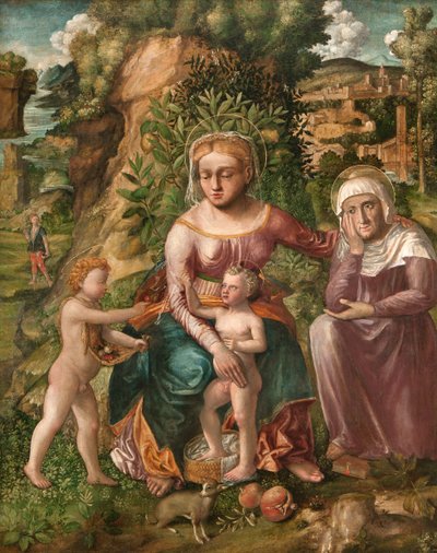 Madonna col Bambino e Sant