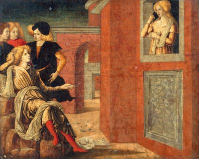 Scena da una Novella da Liberale da Verona
