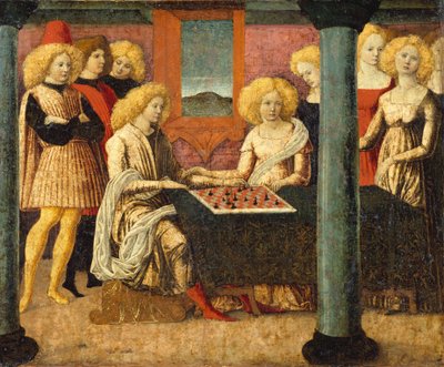 I giocatori di scacchi da Liberale da Verona