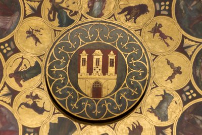 Castello (dettaglio del quadrante del calendario, sotto l