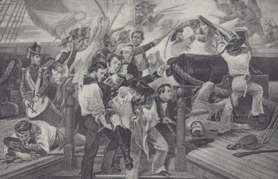 Morte di James Lawrence da Unbekannt Unbekannt