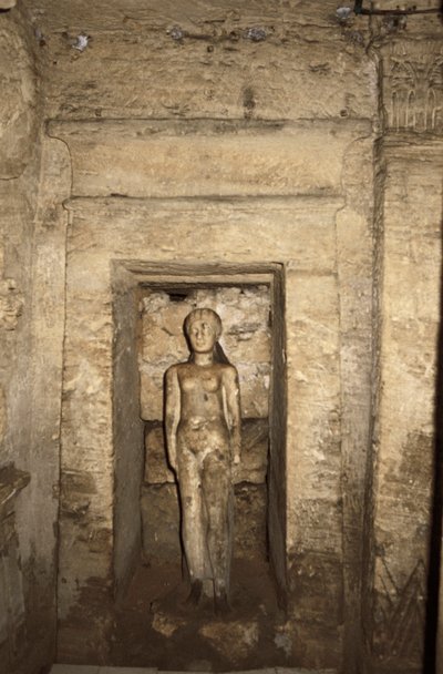 Catacombe di Kom-esh-Shuqafa, Interno dell