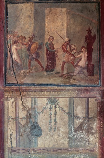Affresco, Casa di Menandro, Pompei da Unbekannt Unbekannt