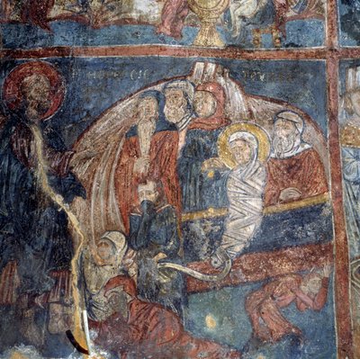Affreschi nella chiesa di Alikampos, Creta, Grecia da Unbekannt Unbekannt